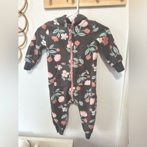 Warm Hooded Baby One Piece